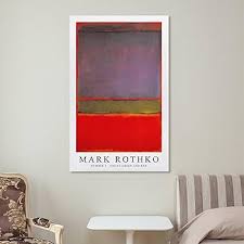 Violet, Green and Red by Mark Rothko